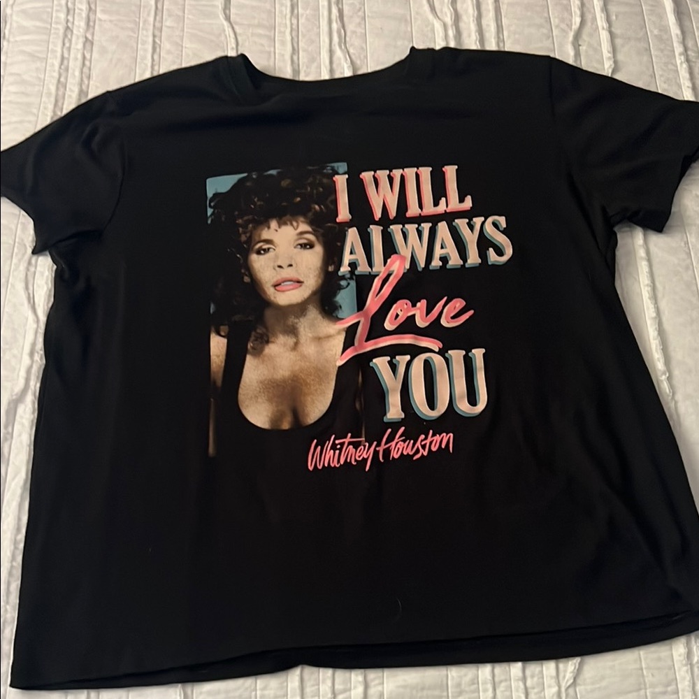Black Graphic Women's Top